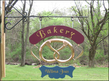Copper Bakery Sign