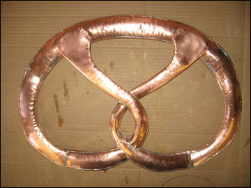Copper Pretzel Crafted