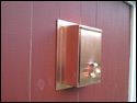 crafted copper utility box
