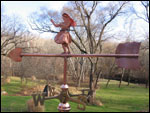 Hula Weathervane